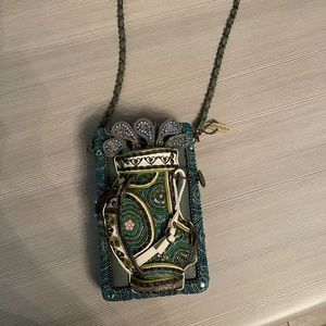 Mary Frances hand beaded golf purse